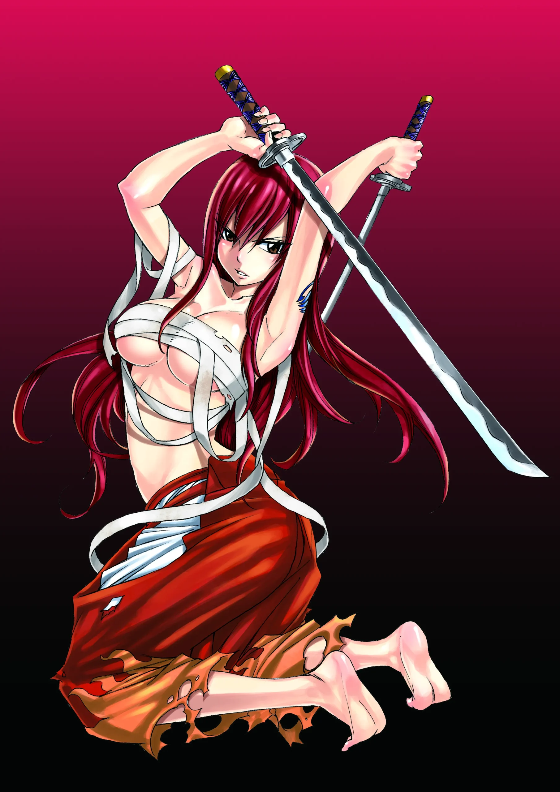 FAIRYTAIL 原画展 ルーシィ・ハートフィリア ハンドタオル FAIRYTAIL 